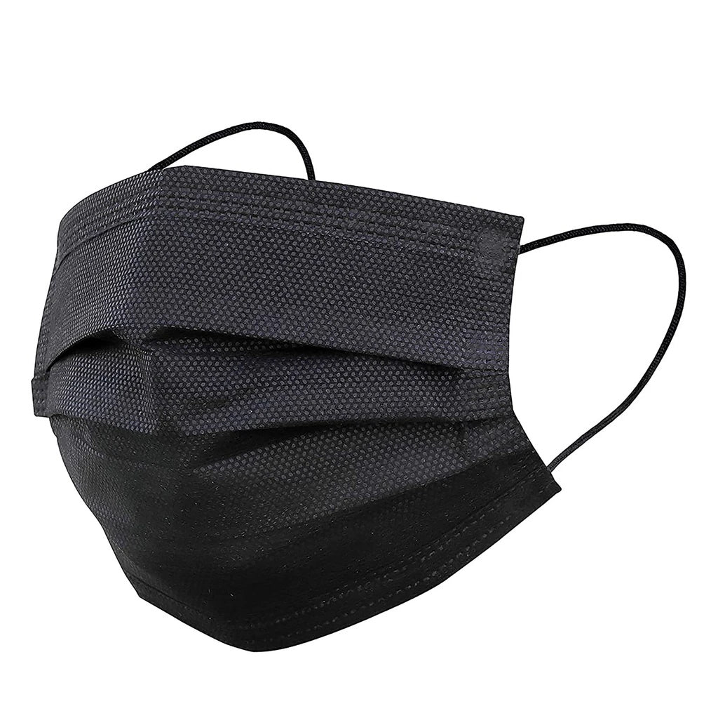 Black 3 Ply Surgical Mask (Box of 50) – Janoo Medical Group