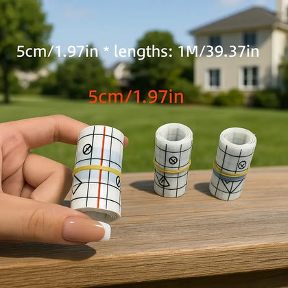 High Elastic Breathable Waterproof Film Roll – 3 Pack (5 cm × 1 m)