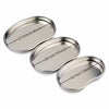 Stainless Steel Kidney Trays (Set of 3) — Durable, Easy-Clean Instrument Dishes