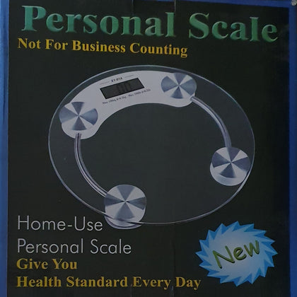 Personal Mass Glass Scale