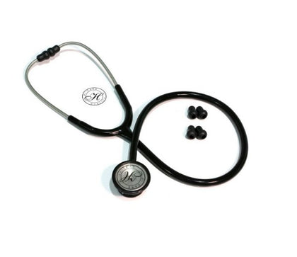 Stethoscope Professional Cardiology Dual Head Adult (Silver and Black)